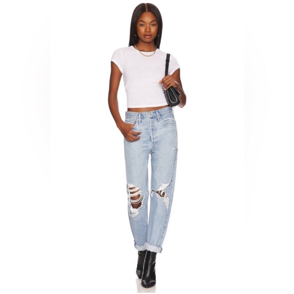 AGOLDE high rise loose 90s Fall out 28 29L read!!!